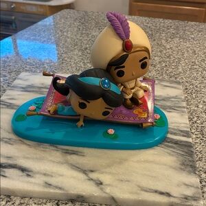 Funko Aladdin and Jasmine on Purple Magic Carpet
